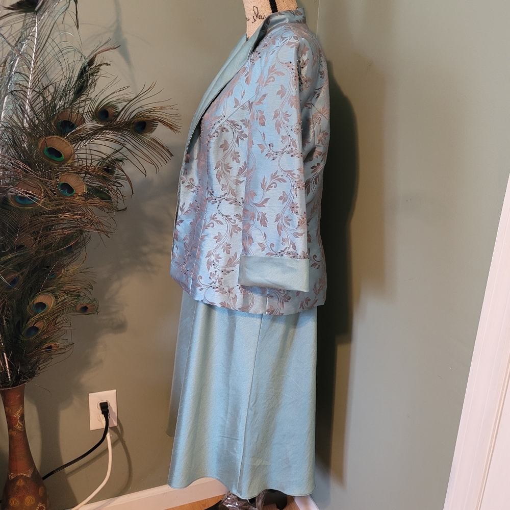 R&M Richards cocktail, special occasion 2 piece dress - Picture 7 of 16